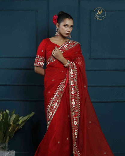 Crimson Empress – Bridal Muslin