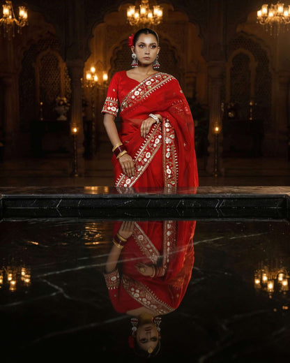 Crimson Empress – Bridal Muslin