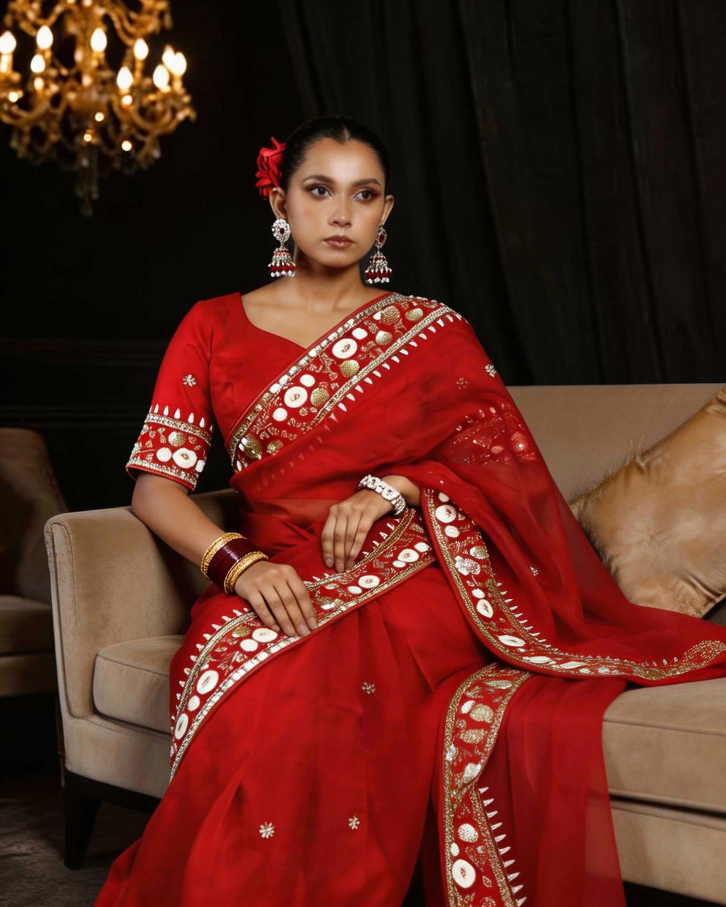 Crimson Empress – Bridal Muslin