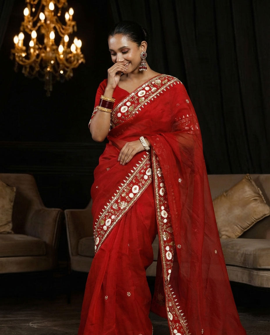 Crimson Empress – Bridal Muslin