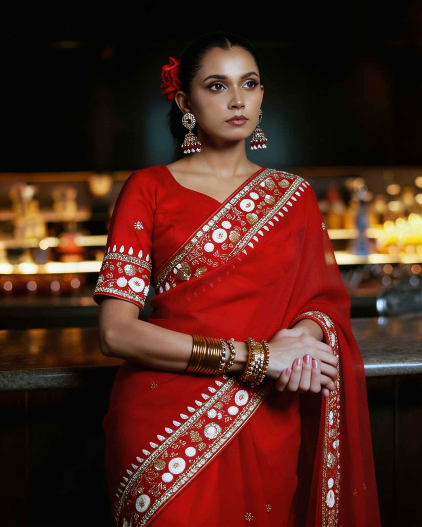 Crimson Empress – Bridal Muslin