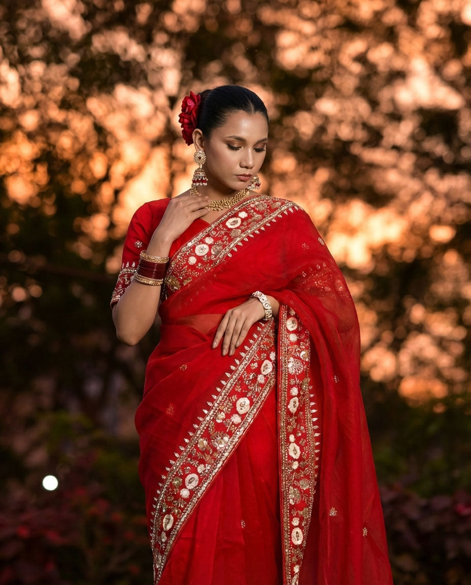 Crimson Empress – Bridal Muslin