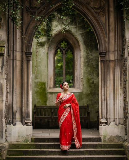 Crimson Empress – Bridal Muslin