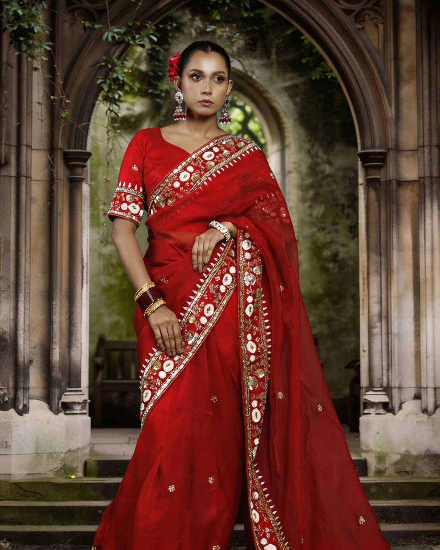 Crimson Empress – Bridal Muslin