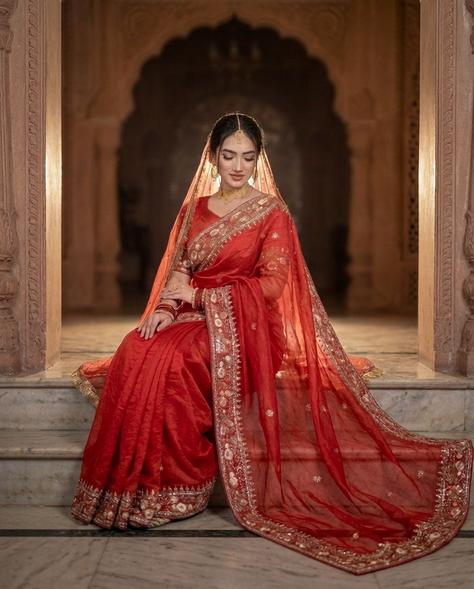 Crimson Empress – Bridal Muslin