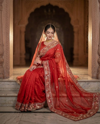 Crimson Empress – Bridal Muslin