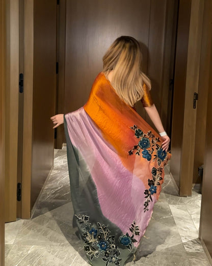 Prisma- Trendy Partywear Saree