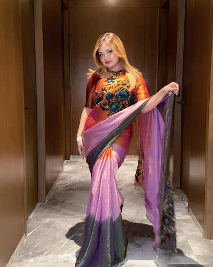 Prisma- Trendy Partywear Saree