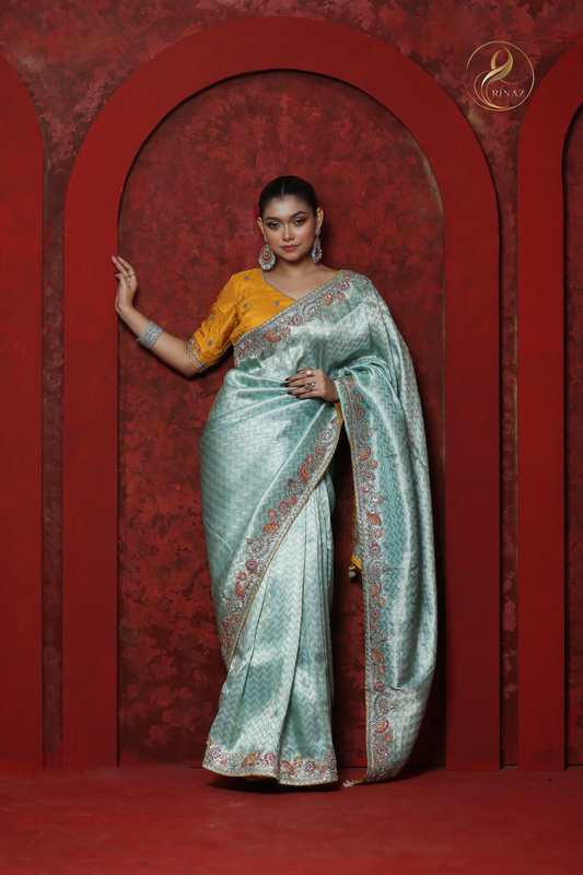 Banarasi Saree- Pastel