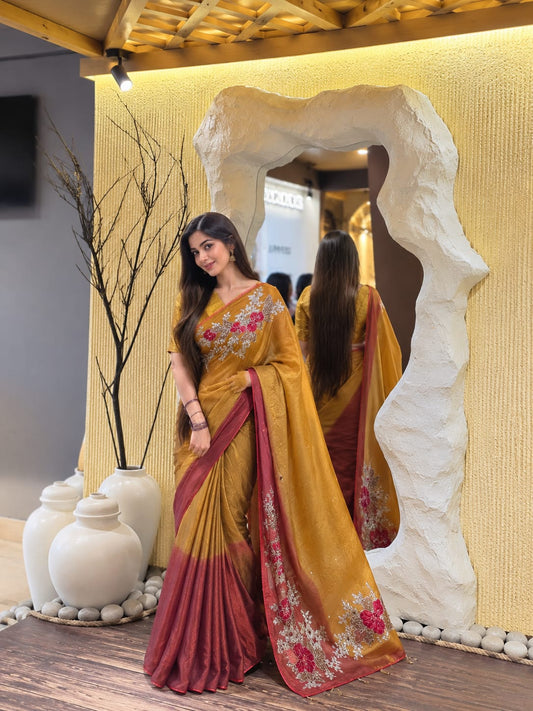 Hemontika - Trendy Party Saree